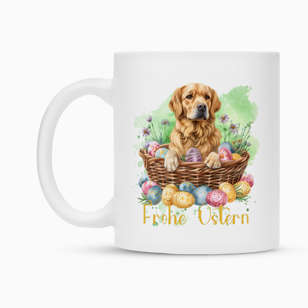 Tasse "Golden Retriever - Frohe Ostern" – hunde-shirt.de