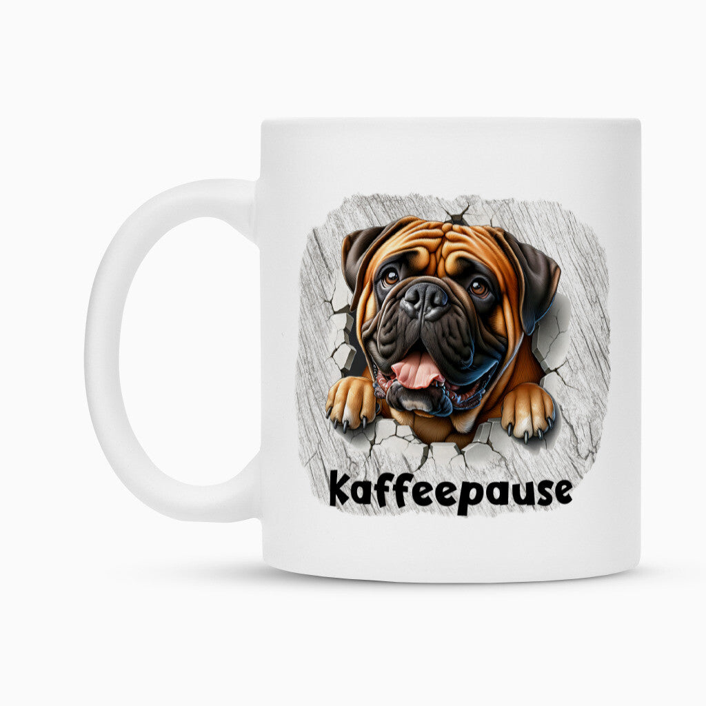 Tasse "Bullmastiff - Kaffeepause" – hunde-shirt.de