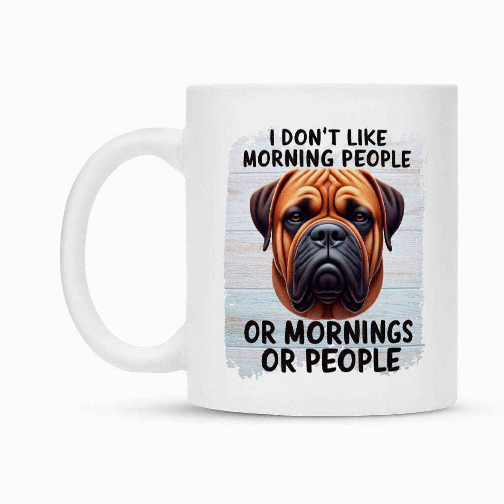 Tasse "Bullmastiff - Morning People II" – hunde-shirt.de