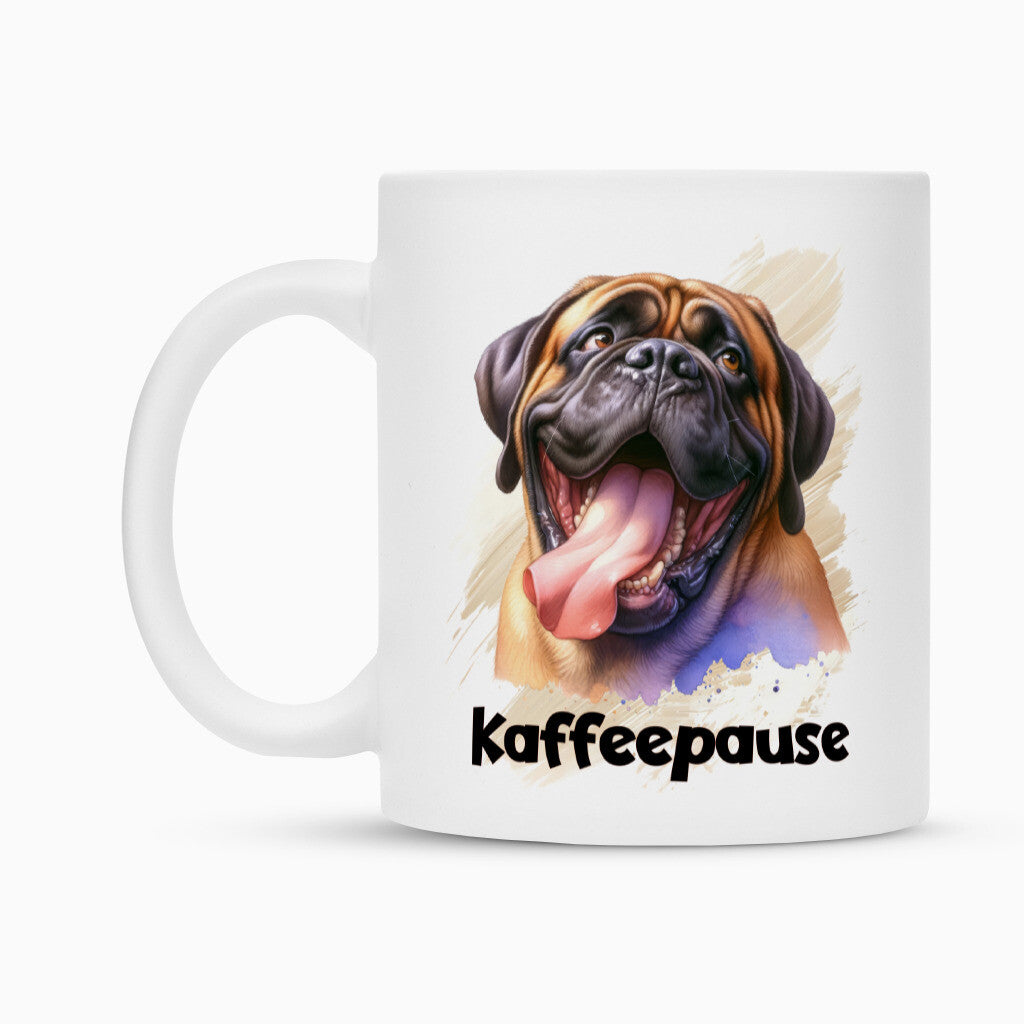 Tasse "English Mastiff - Kaffeepause" – hunde-shirt.de