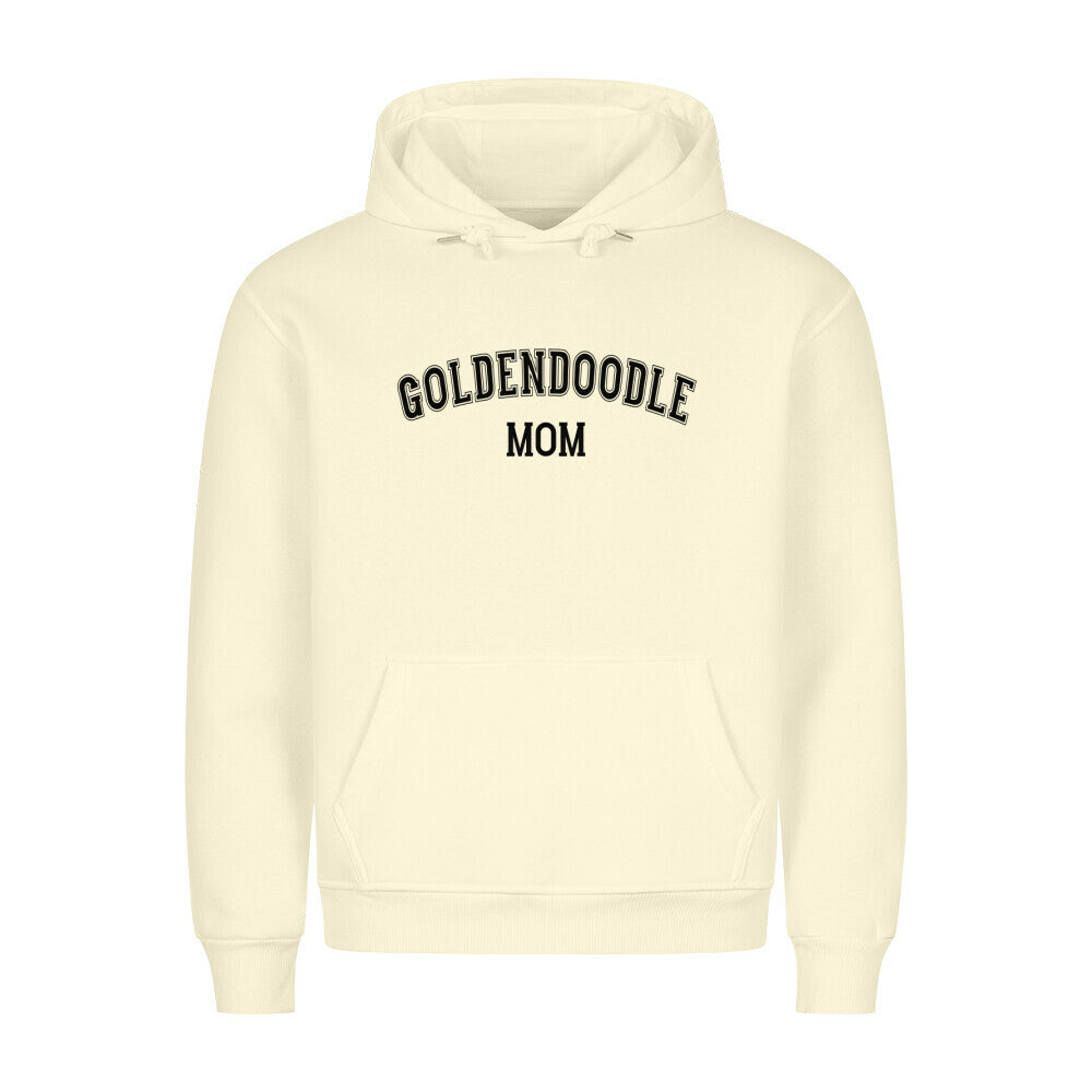 Premium Hoodie "Golden Doodle - MOM" Beige – hunde-shirt.de