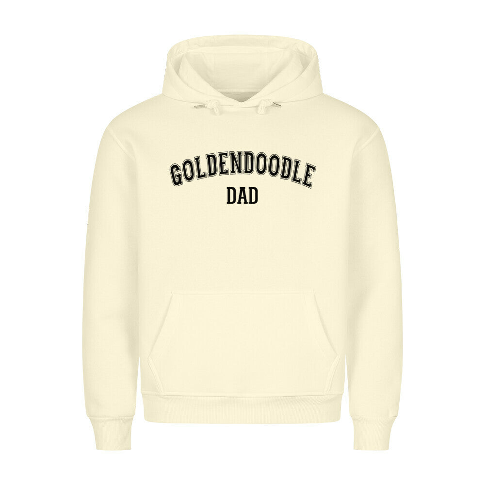 Premium Hoodie "Golden Doodle - DAD" Beige – hunde-shirt.de