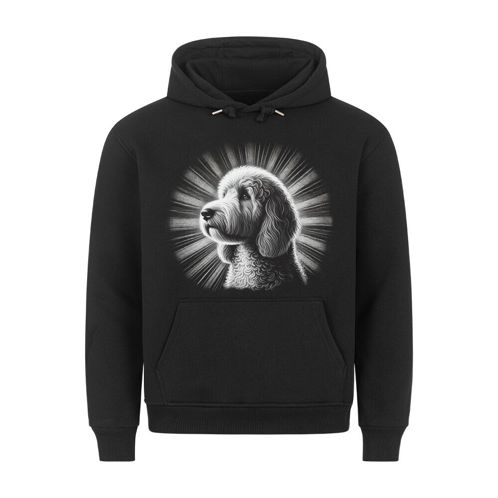 Premium Hoodie "Golden Doodle - Shine" Schwarz – hunde-shirt.de