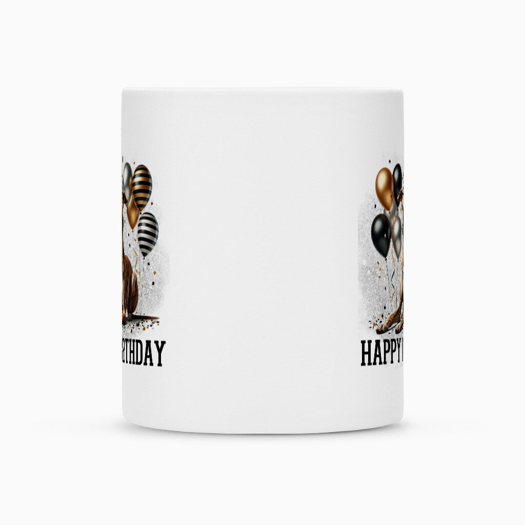 Tasse "Greyhound - Happy Birthday II" – hunde-shirt.de