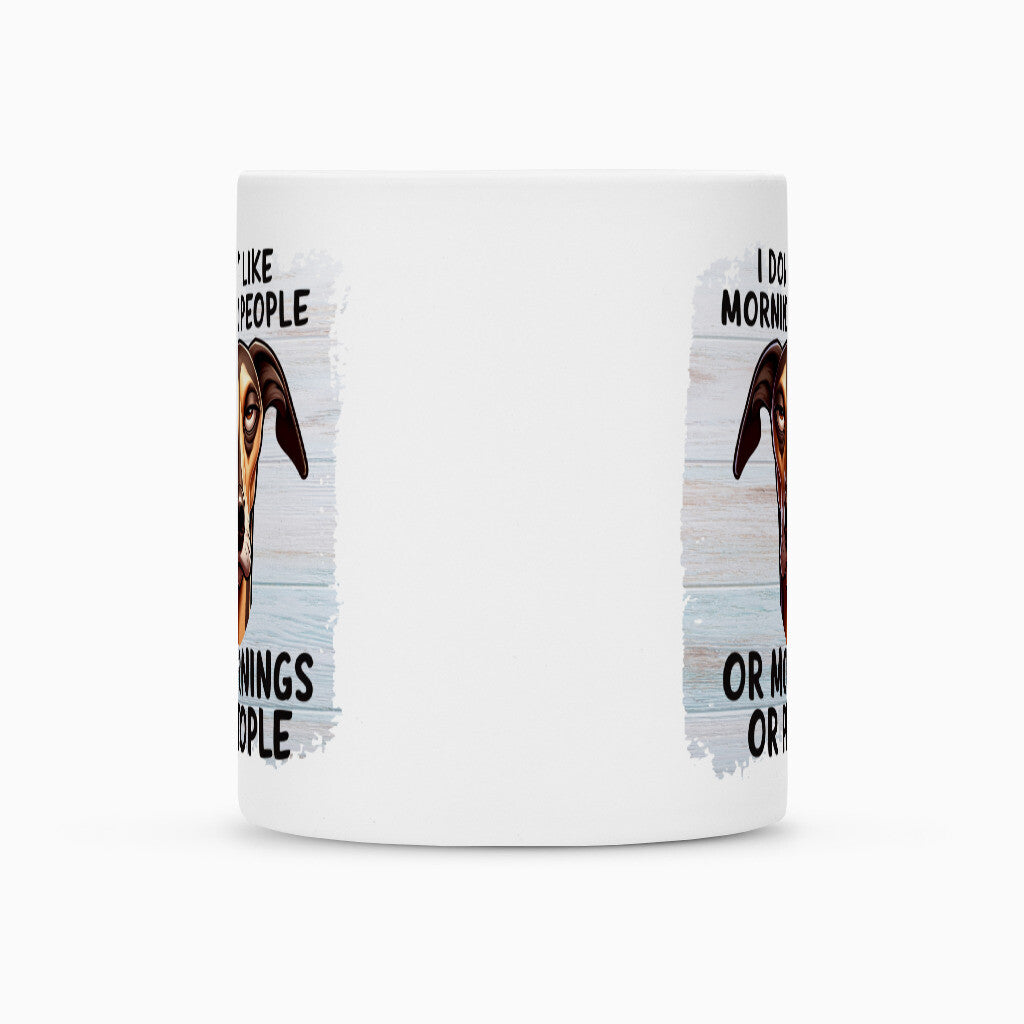 Tasse "Greyhound - Morning People" – hunde-shirt.de