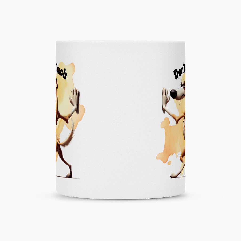 Tasse "Greyhound - Don´t touch II" – hunde-shirt.de