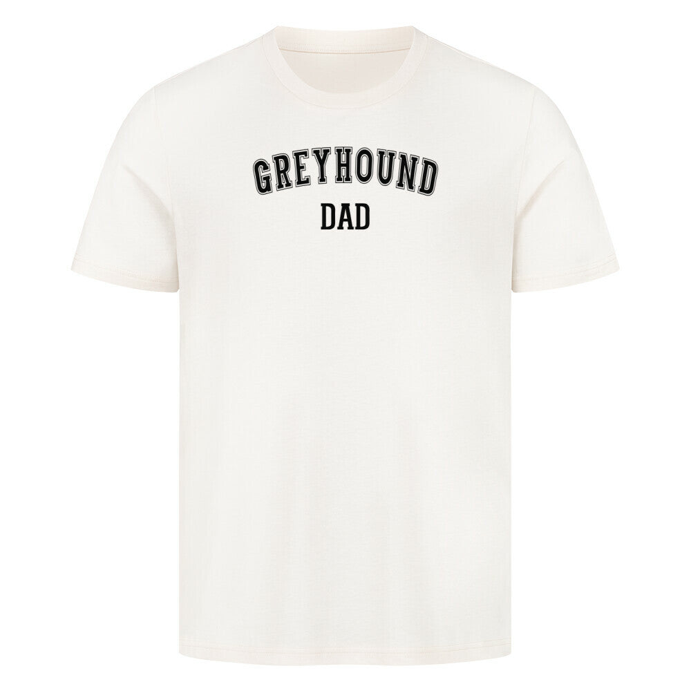 Premium T-Shirt "Greyhound - DAD" Natural Raw – hunde-shirt.de