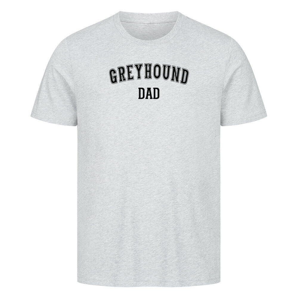 Premium T-Shirt "Greyhound - DAD" Heather Grey – hunde-shirt.de