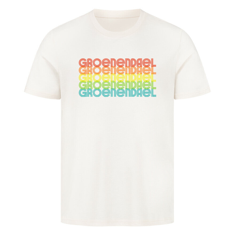 Premium T-Shirt "Groenendael - RETRO" Natural Raw – hunde-shirt.de