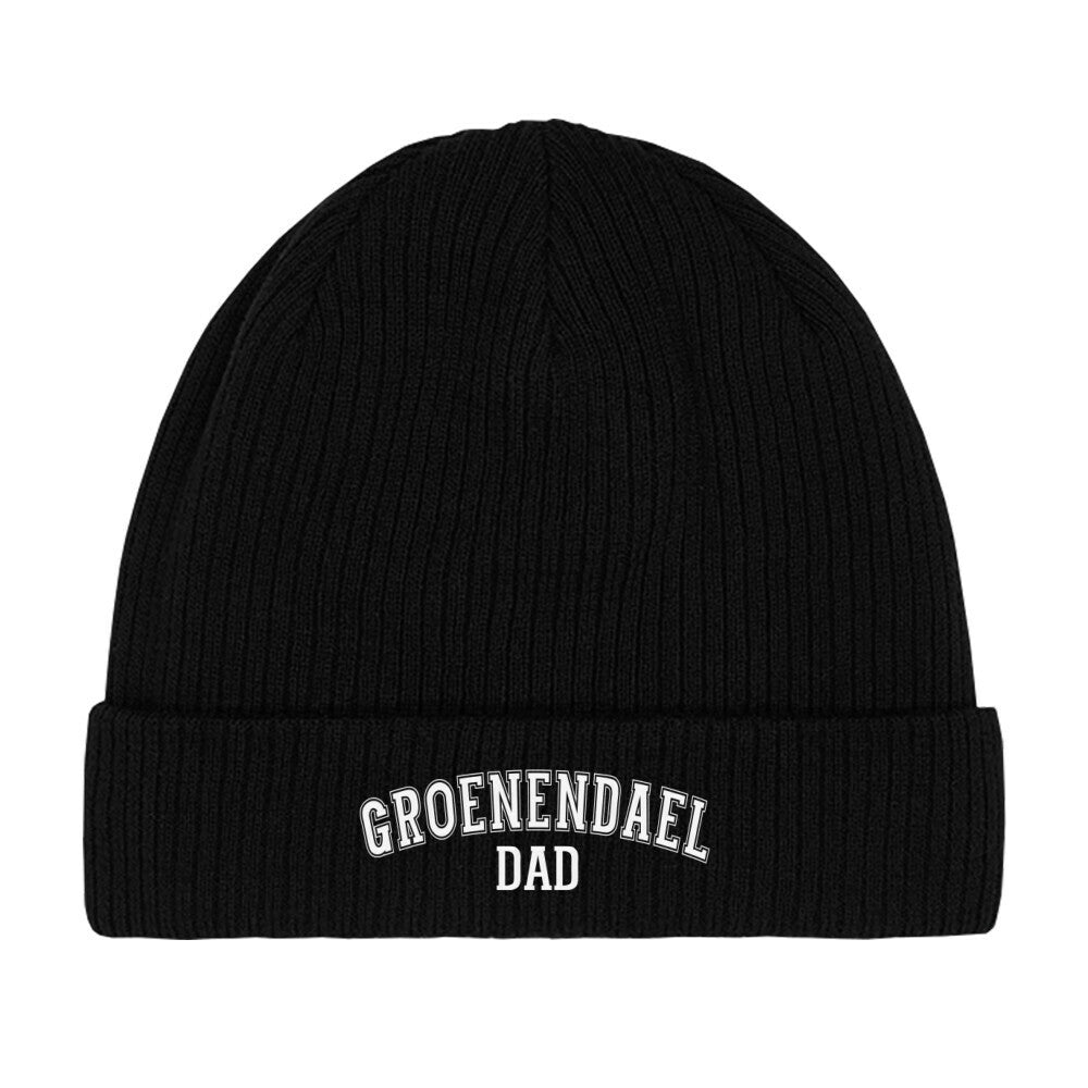 Beanie "Groenendael - DAD" Schwarz – hunde-shirt.de