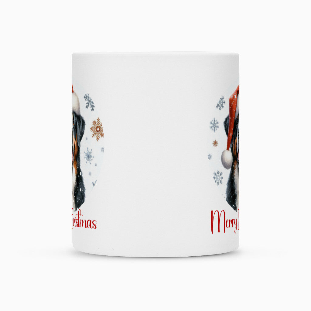 Tasse "Großer Schweizer - Merry Christmas" – hunde-shirt.de