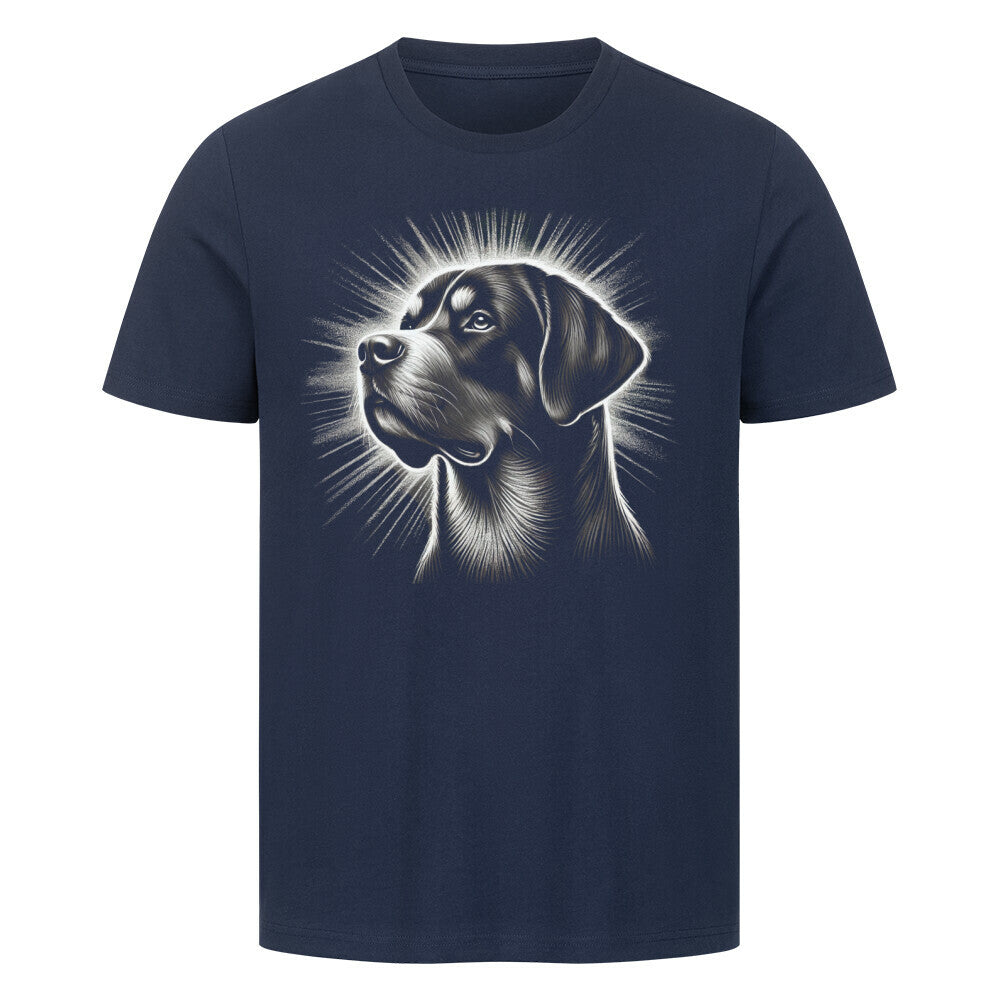 Premium T-Shirt "Großer Schweizer Sennenhund - Shine" French Navy – hunde-shirt.de
