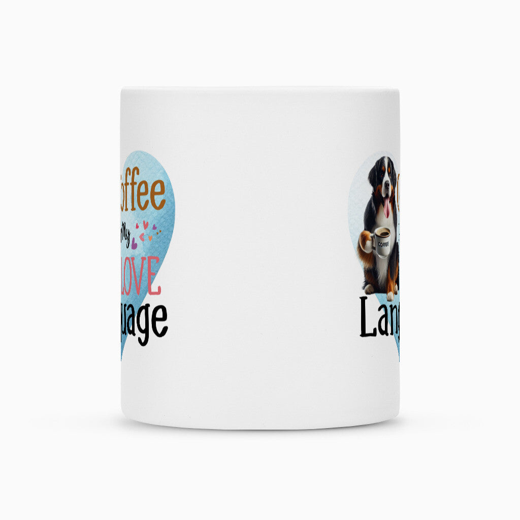 Tasse "Berner Sennenhund - Love Language" – hunde-shirt.de
