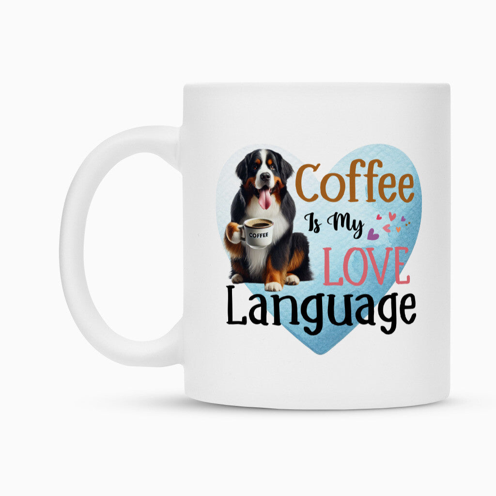 Tasse "Berner Sennenhund - Love Language" – hunde-shirt.de
