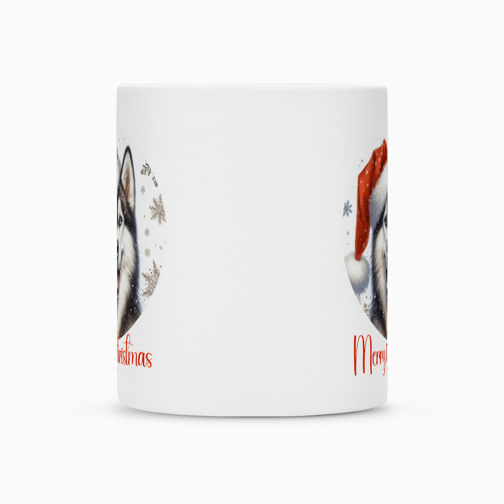 Tasse "Husky - Merry Christmas" – hunde-shirt.de