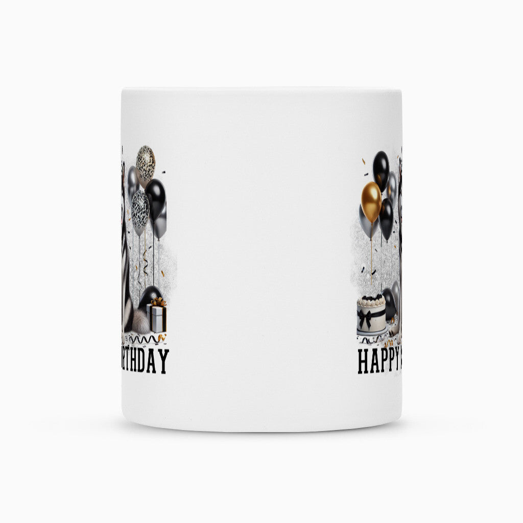 Tasse "Husky - Happy Birthday II" – hunde-shirt.de