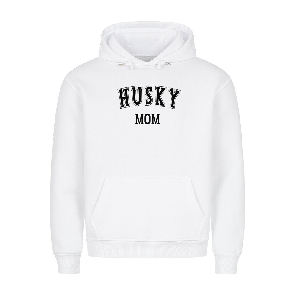 Premium Hoodie "Husky - MOM" Weiß – hunde-shirt.de