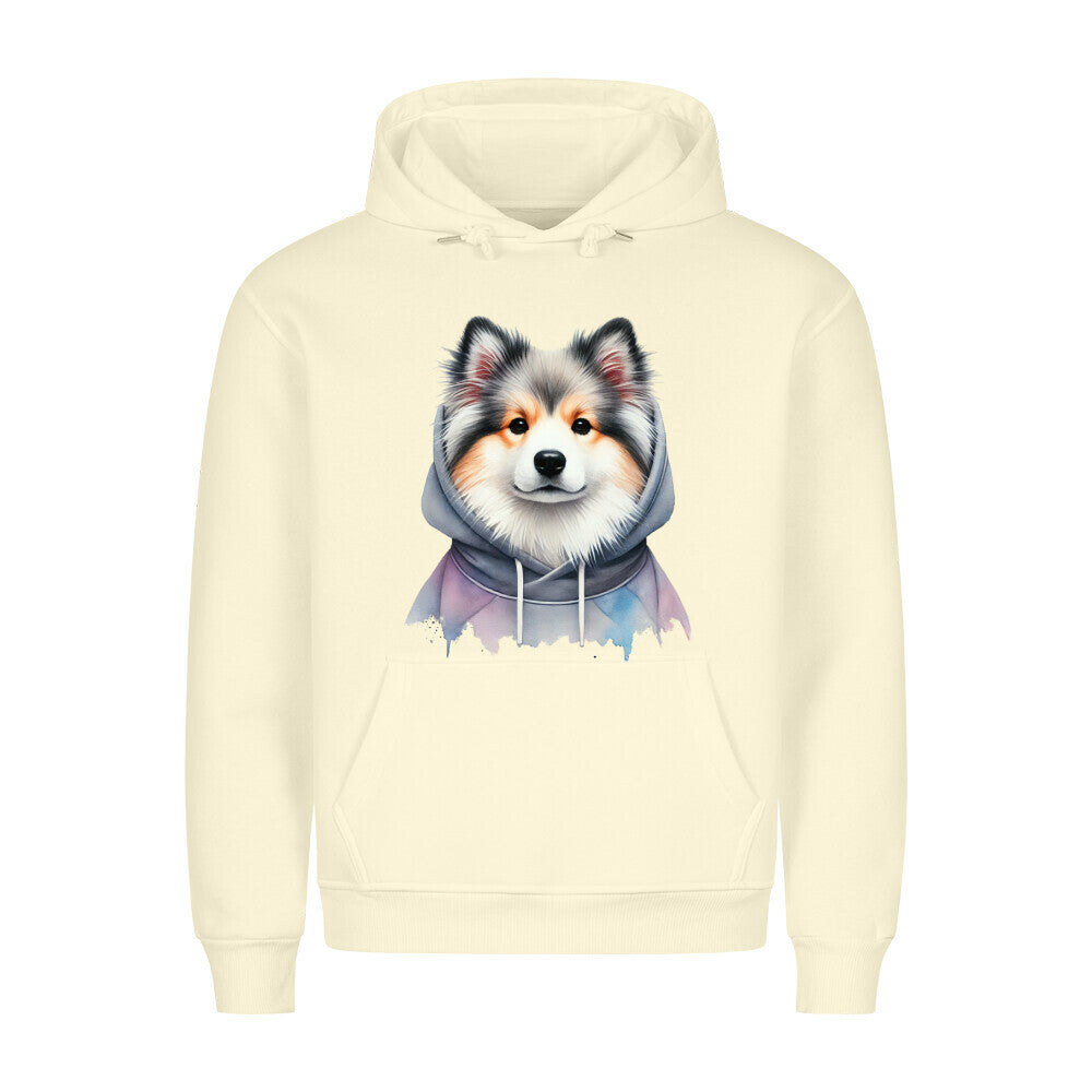 Premium Hoodie "Icelandic Sheepdog - Hooded" Beige – hunde-shirt.de