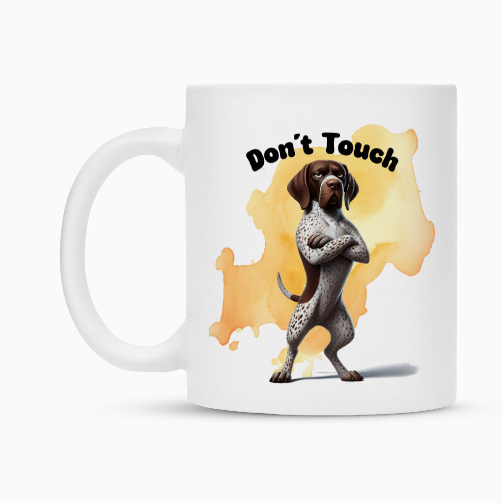 Tasse "Deutsch Kurzhaar - Don´t touch" – hunde-shirt.de