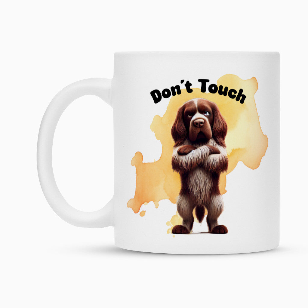 Tasse "Deutsch Langhaar- Don´t touch II" – hunde-shirt.de