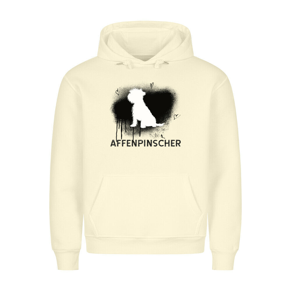Premium Hoodie "Affenpinscher - Brush" Beige – hunde-shirt.de