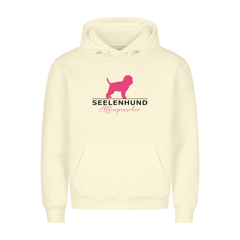Premium Hoodie "Affenpinscher - Seelenhund" Beige – hunde-shirt.de