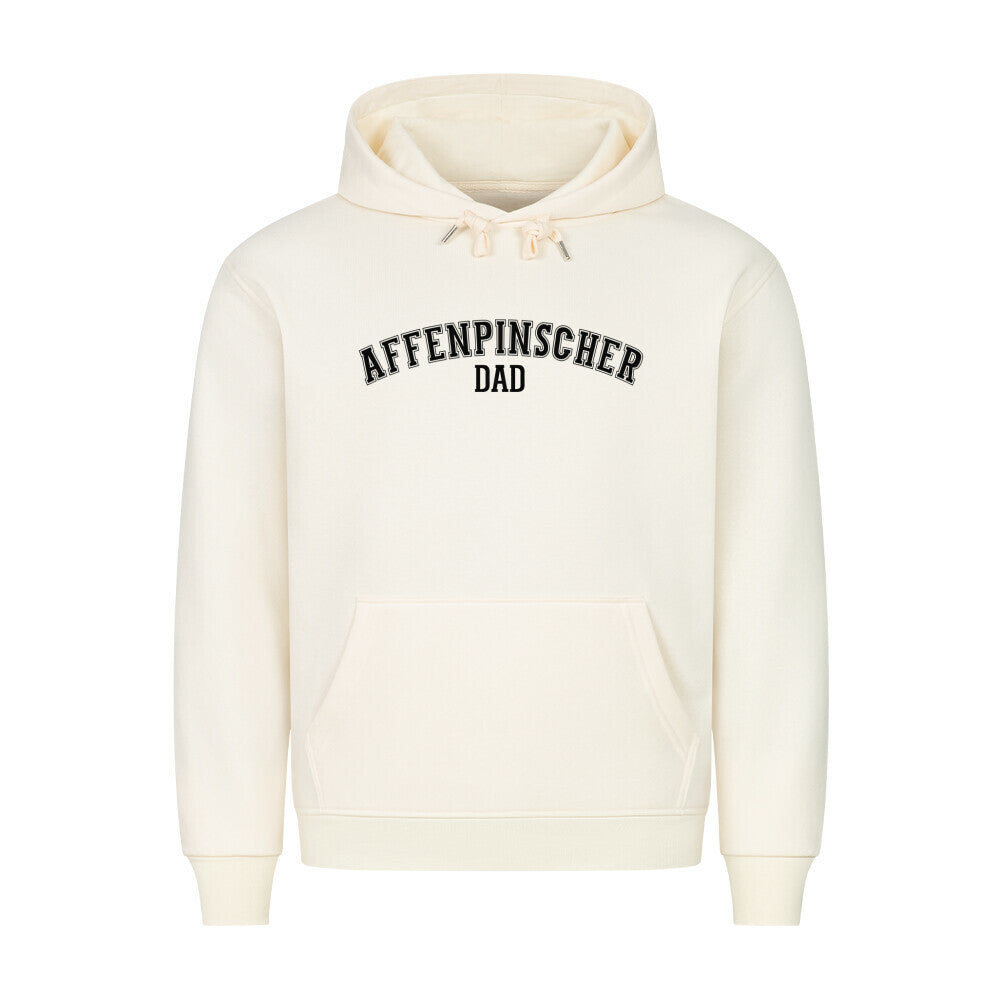 Premium Hoodie "Affenpinscher - DAD" Beige – hunde-shirt.de