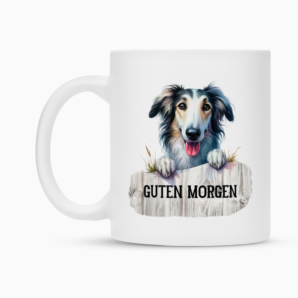Tasse "Barsoi - Guten Morgen" – hunde-shirt.de