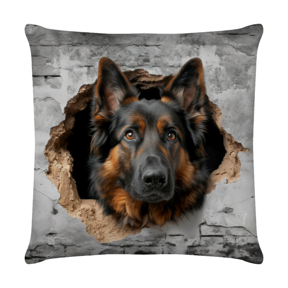 Kissen "Tervueren - Look" Weiß – hunde-shirt.de