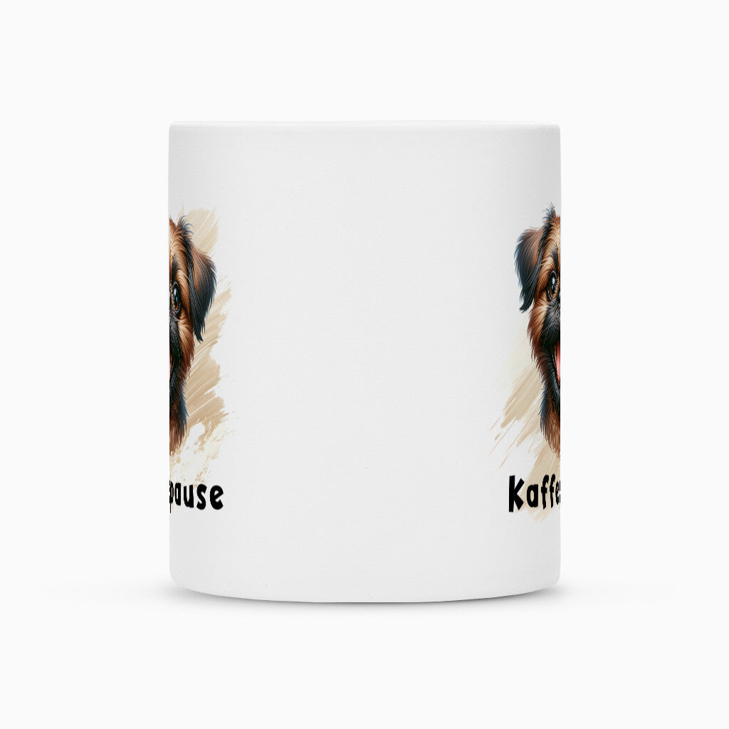 Tasse "Brüsseler Griffon - Kaffeepause" – hunde-shirt.de