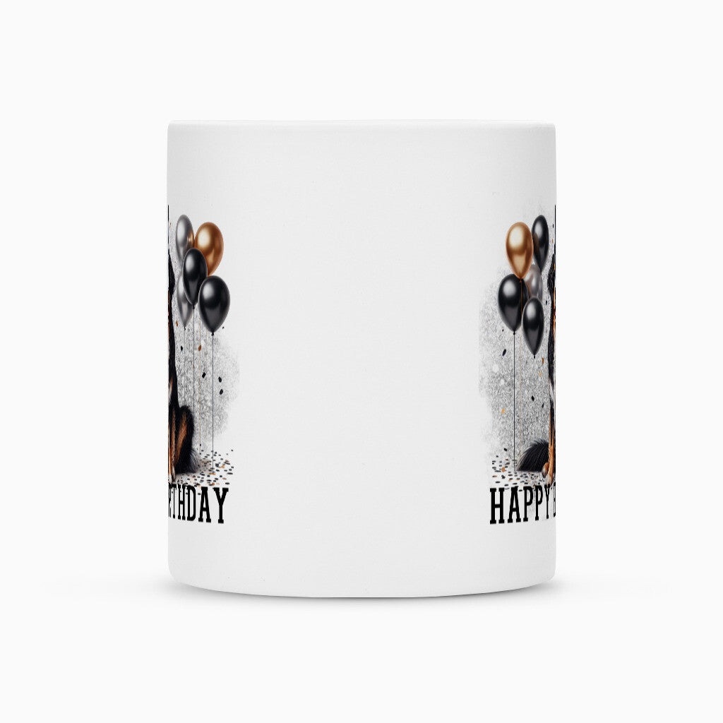 Tasse "Berner Sennenhund - Happy Birthday" – hunde-shirt.de