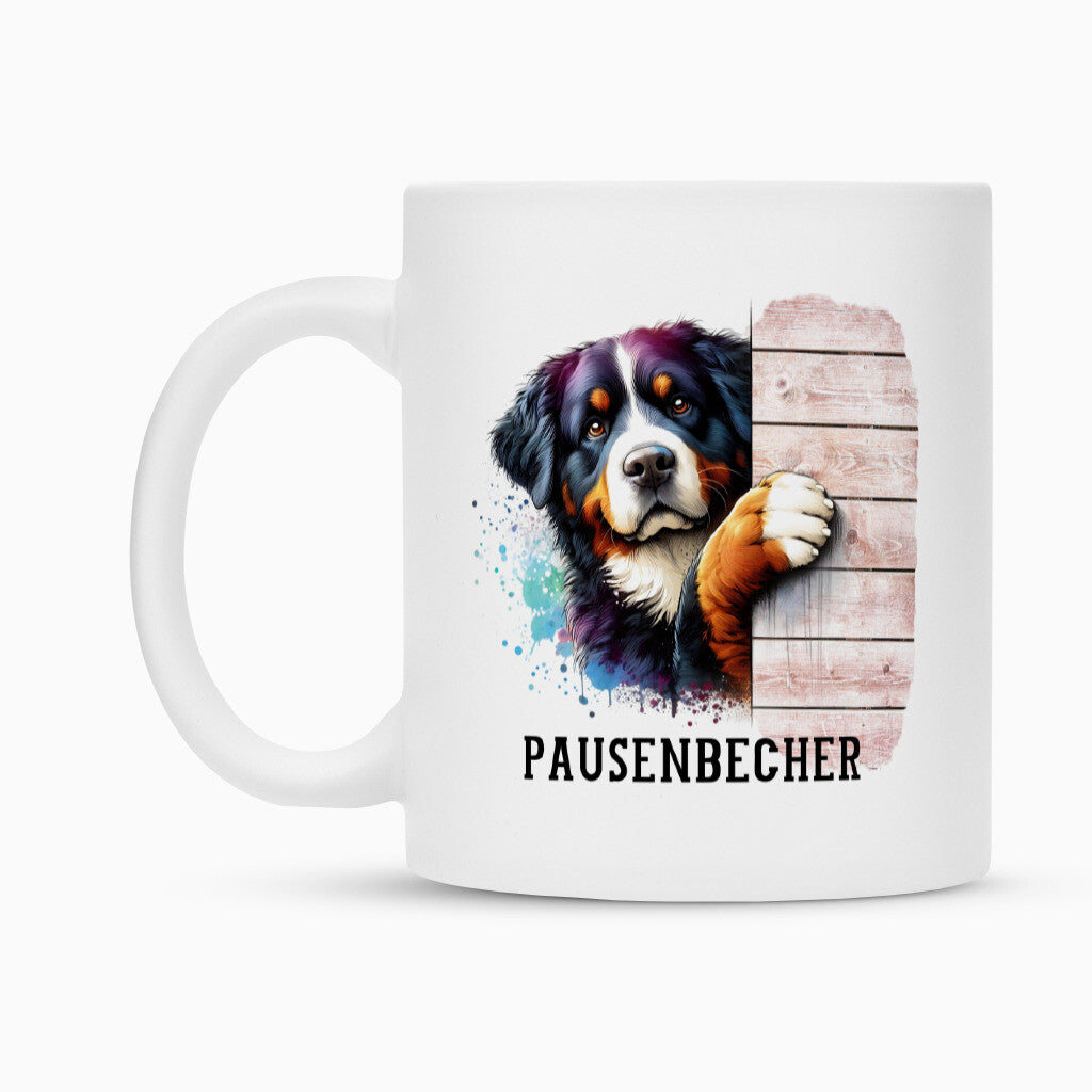 Tasse "Berner Sennenhund - Pausenbecher" – hunde-shirt.de