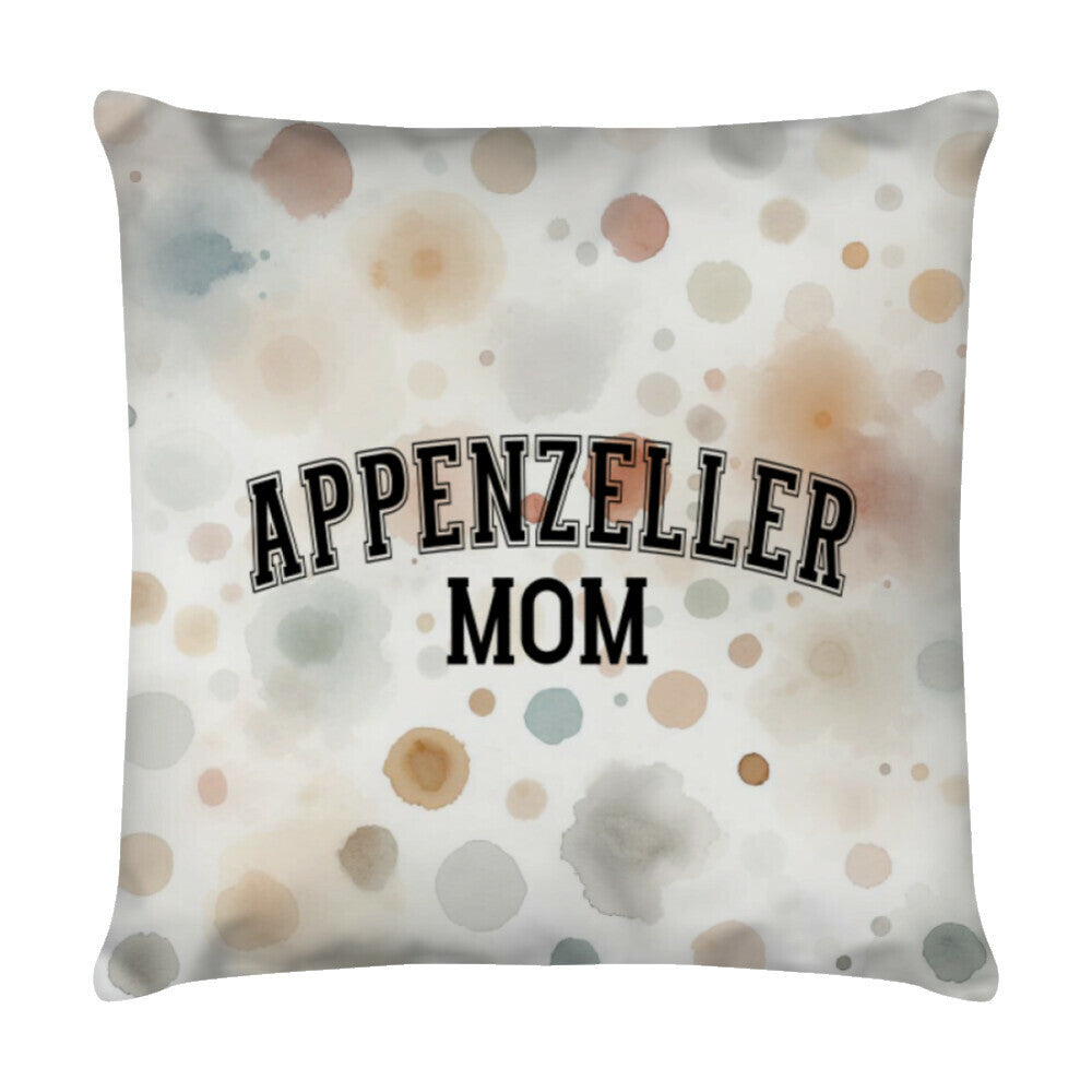 Kissen "Appenzeller - MOM" Weiß – hunde-shirt.de