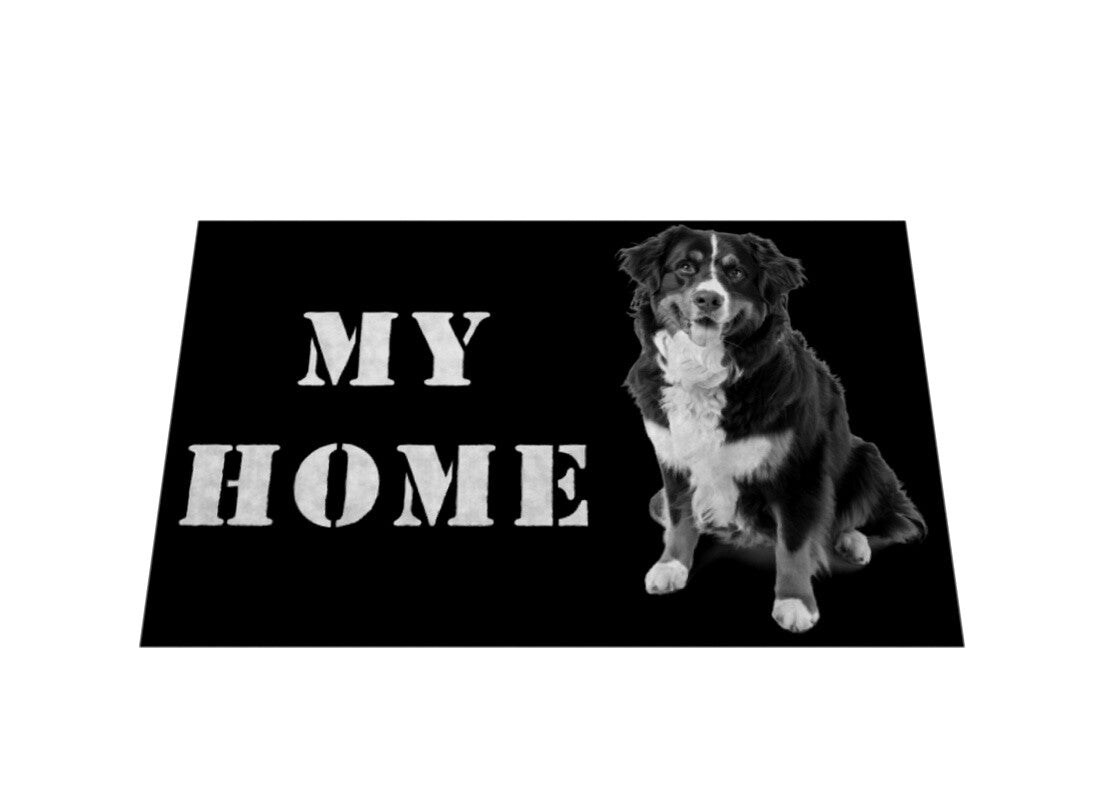 Fußmatte "Berner Sennenhund - MY HOME" – hunde-shirt.de