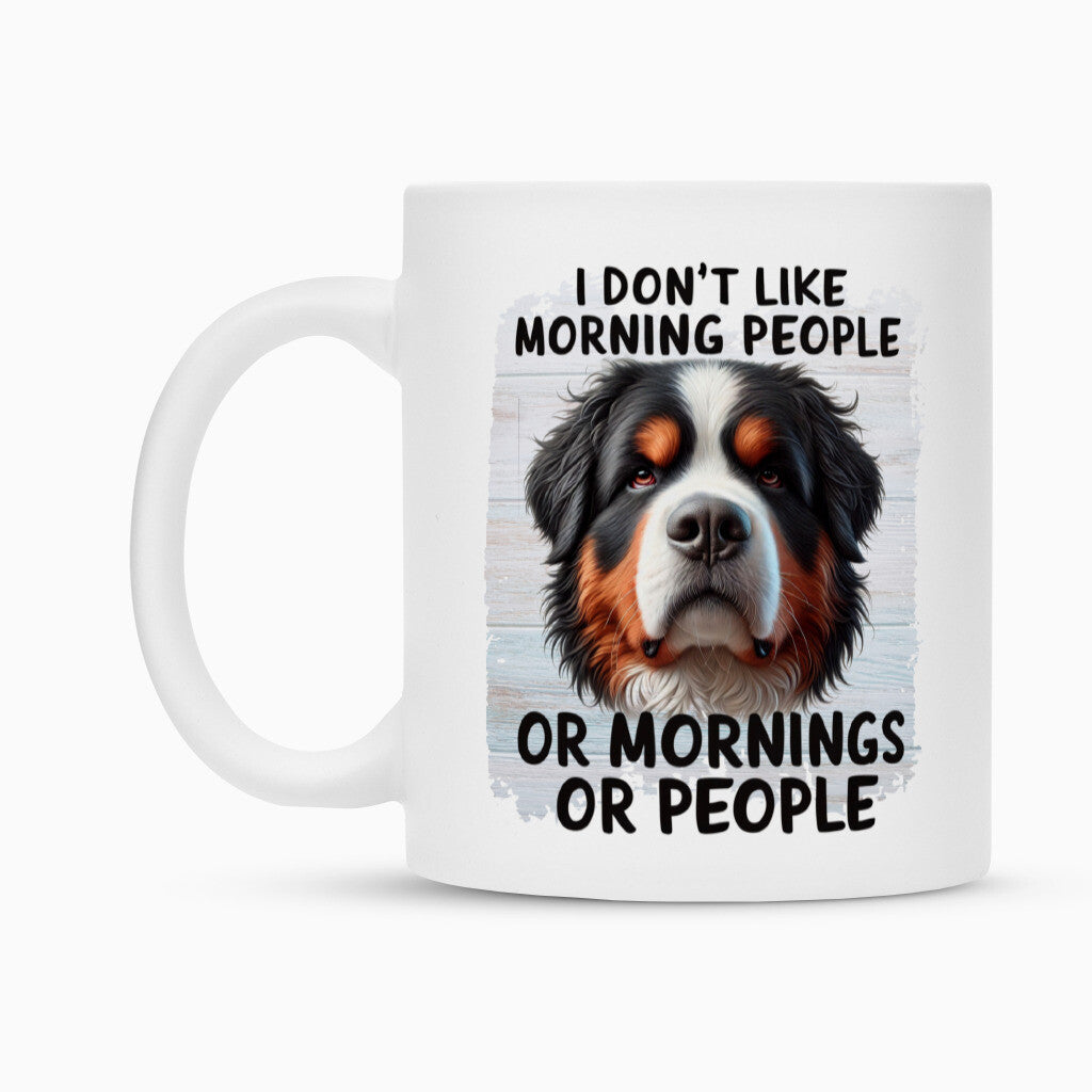 Tasse "Berner Sennenhund - Morning People" – hunde-shirt.de