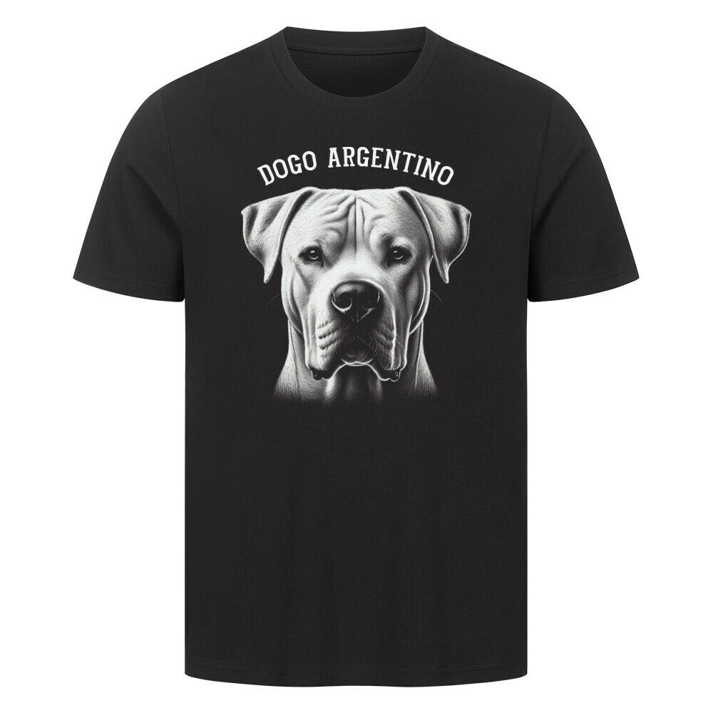 Premium T-Shirt "Dogo Argentino - Pure" Schwarz – hunde-shirt.de