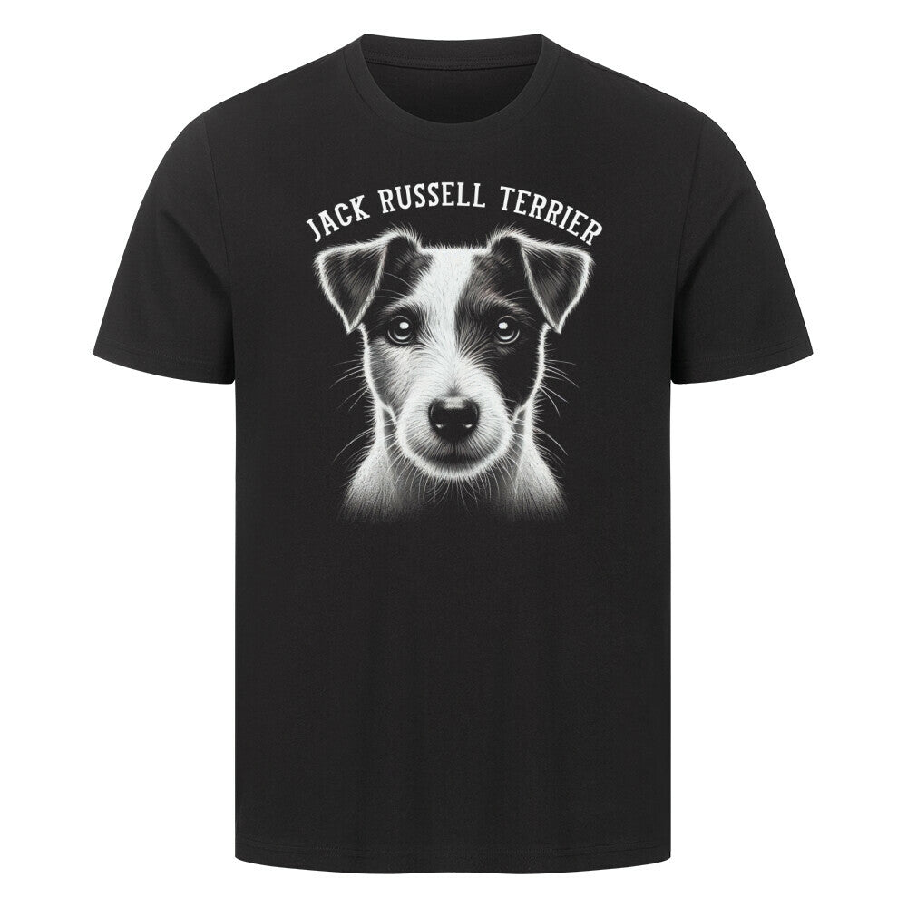 Premium T-Shirt "Jack Russell Terrier - Pure" Schwarz – hunde-shirt.de