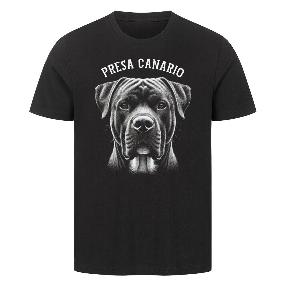 Premium T-Shirt "Presa Canario - Pure" Schwarz – hunde-shirt.de