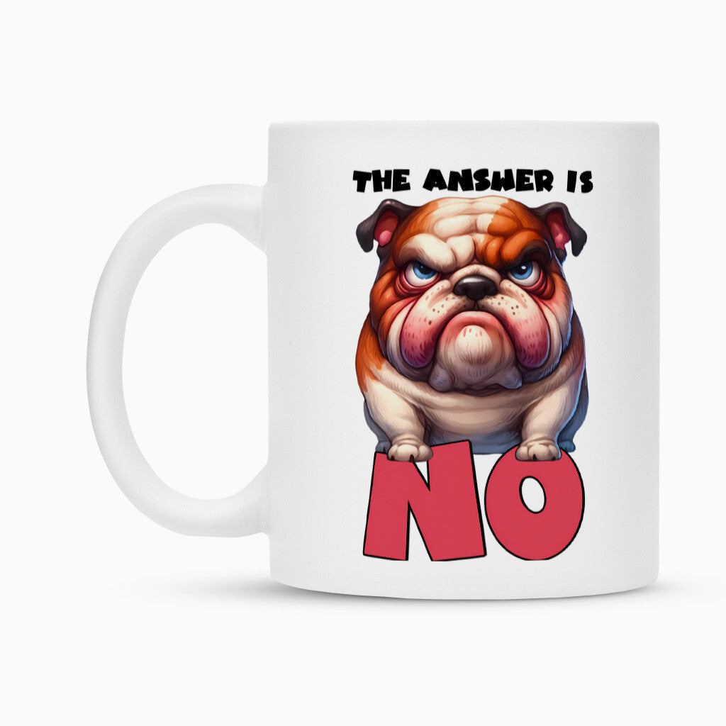 Tasse "English Bulldog - NO" – hunde-shirt.de