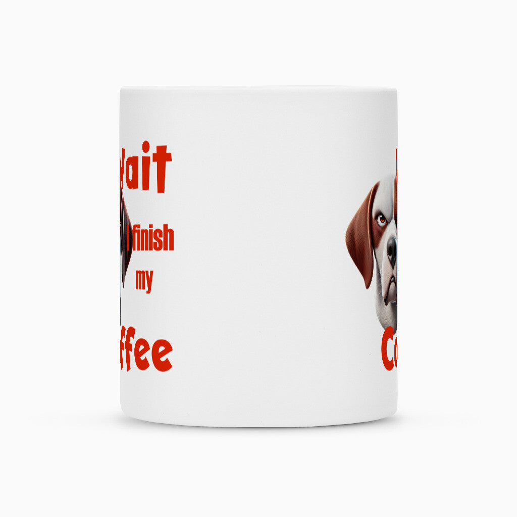 Tasse "English Pointer - Wait" – hunde-shirt.de