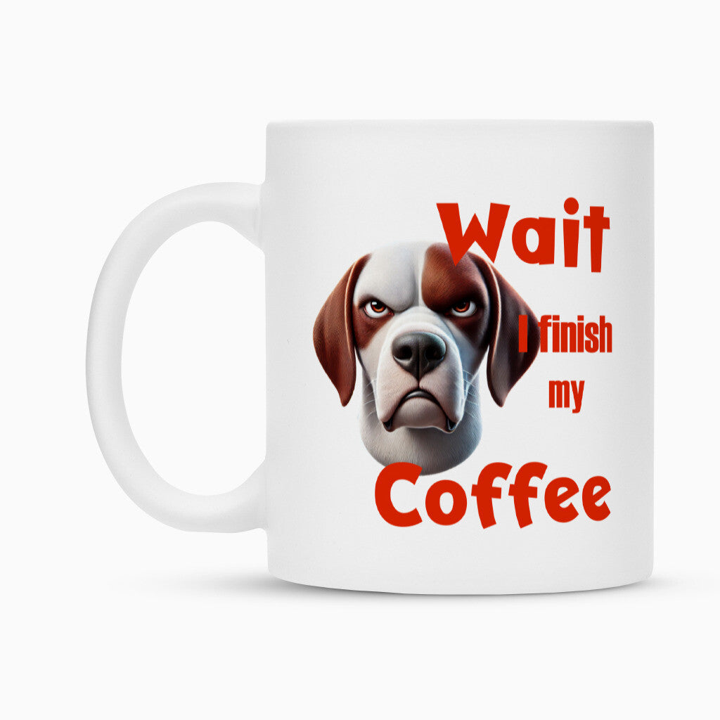 Tasse "English Pointer - Wait" – hunde-shirt.de