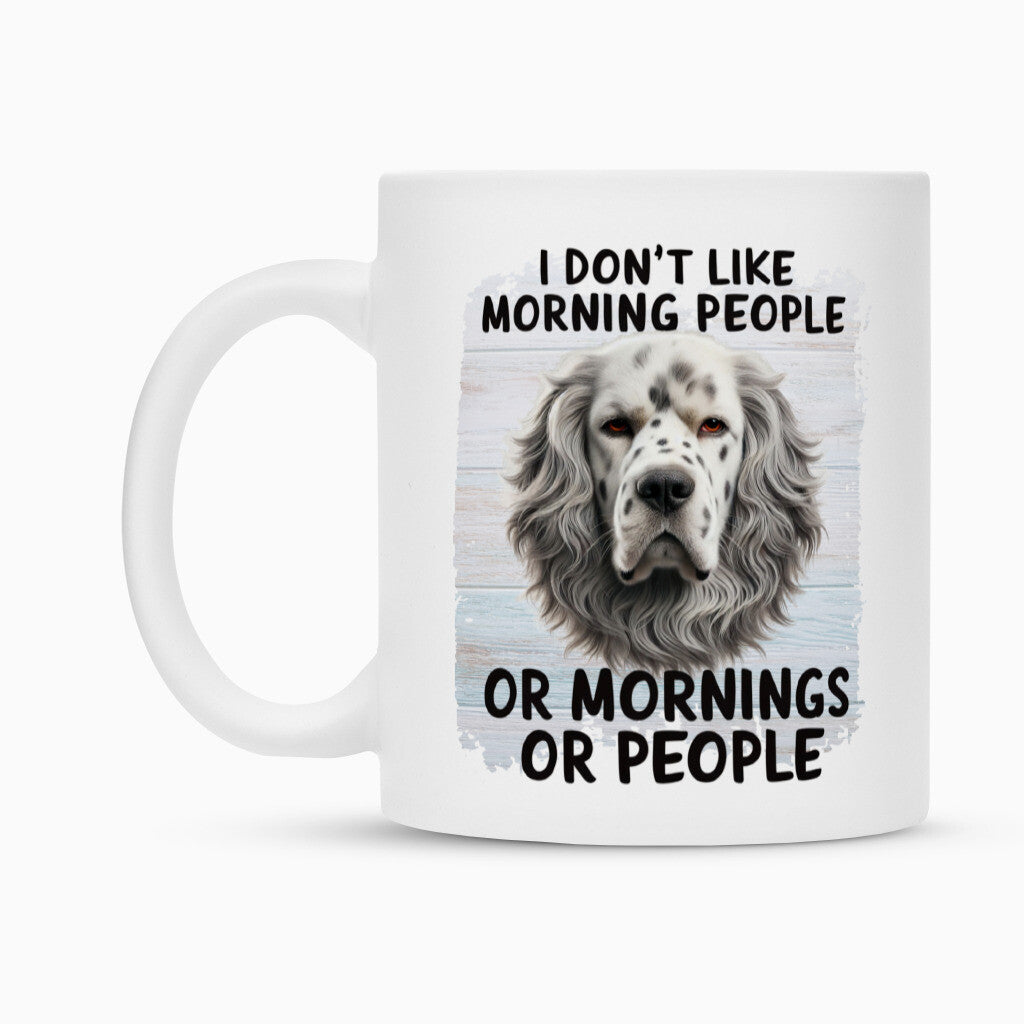 Tasse "English Setter - Morning People" – hunde-shirt.de