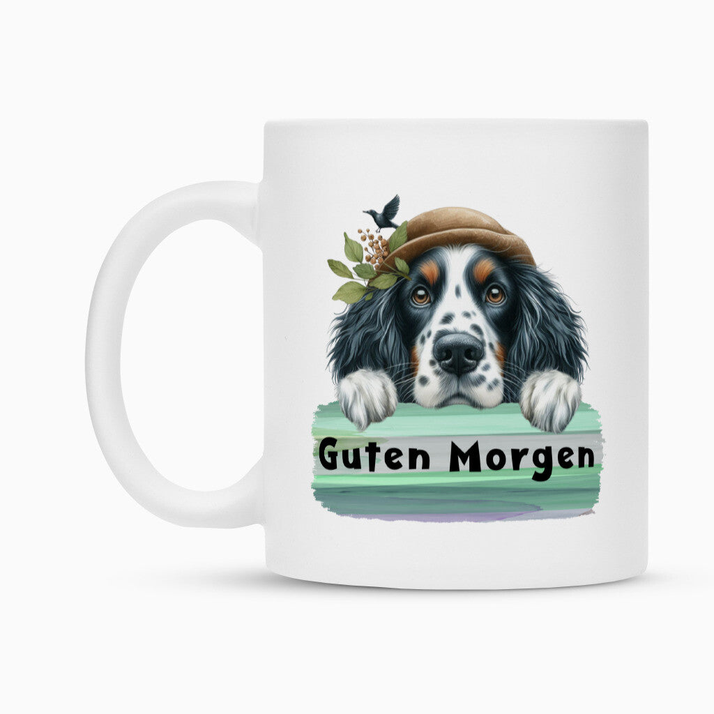 Tasse "English Setter - Guten Morgen" – hunde-shirt.de