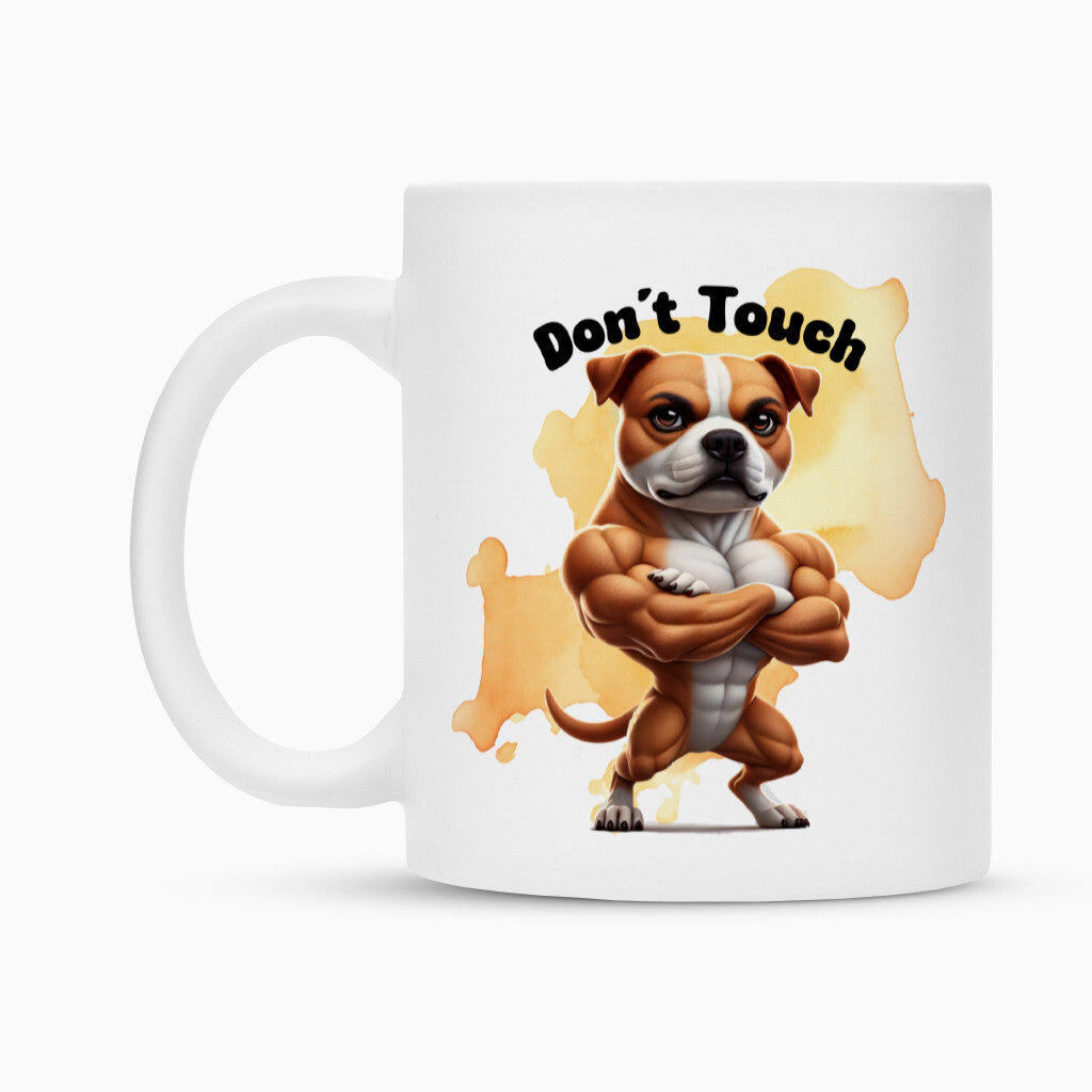Tasse "Amstaff - Don´t touch" – hunde-shirt.de