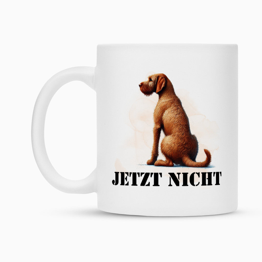 Tasse "Drahthaar Vizsla - JETZT NICHT" – hunde-shirt.de