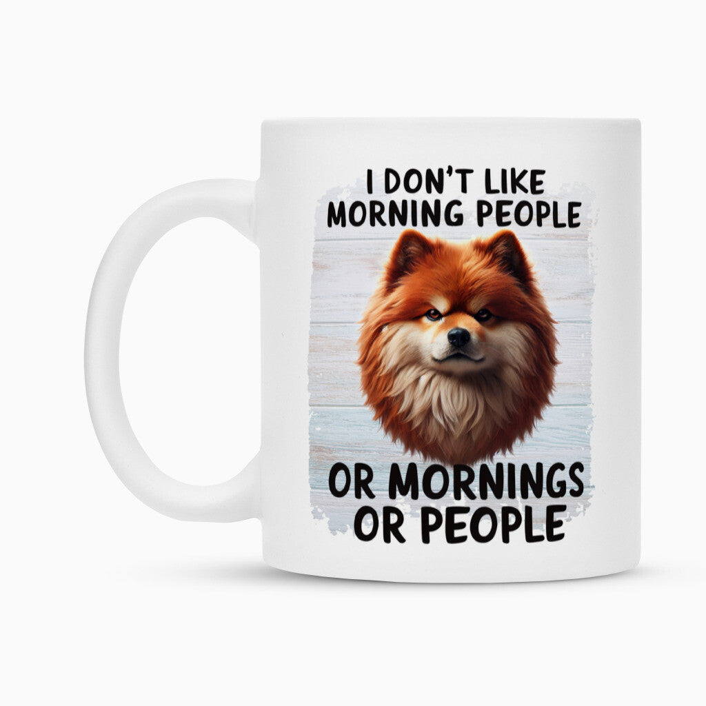 Tasse "Finnischer Spitz - Morning People" – hunde-shirt.de