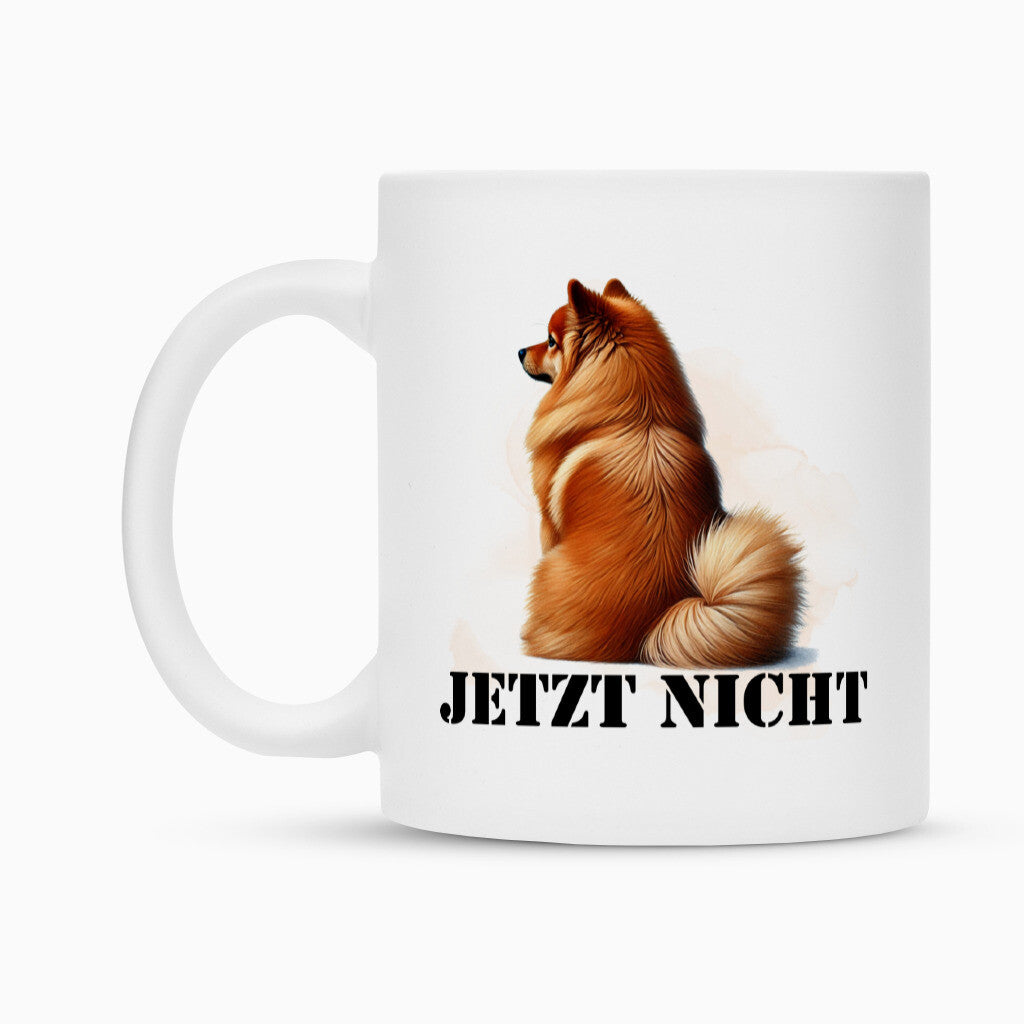 Tasse "Finnischer Spitz - JETZT NICHT" – hunde-shirt.de