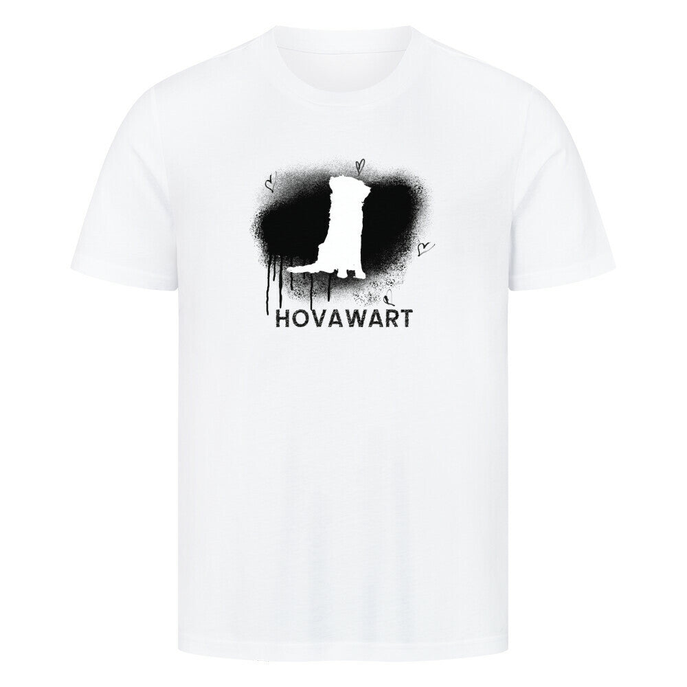 Premium T-Shirt "Hovawart - Brush" Weiß – hunde-shirt.de
