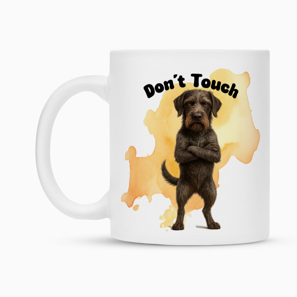 Tasse "Griffon Korthals - Don´t touch" – hunde-shirt.de