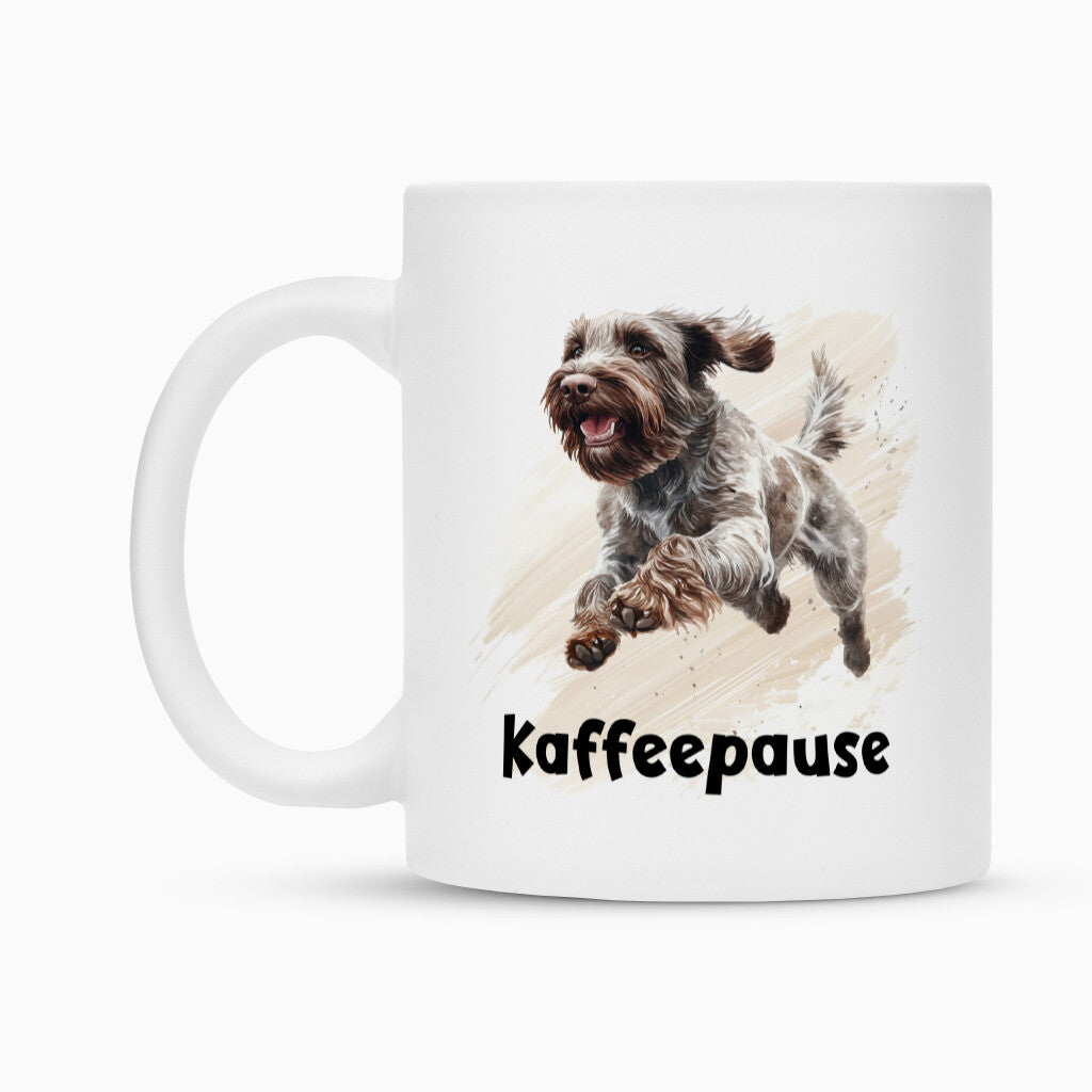 Tasse "Griffon Korthals - Kaffeepause" – hunde-shirt.de